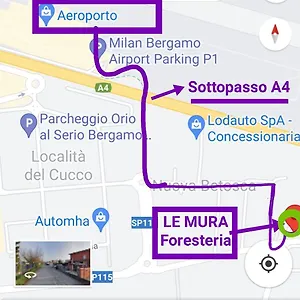 לינה וארוחת בוקר Le Mura Foresteria, גראסוביו